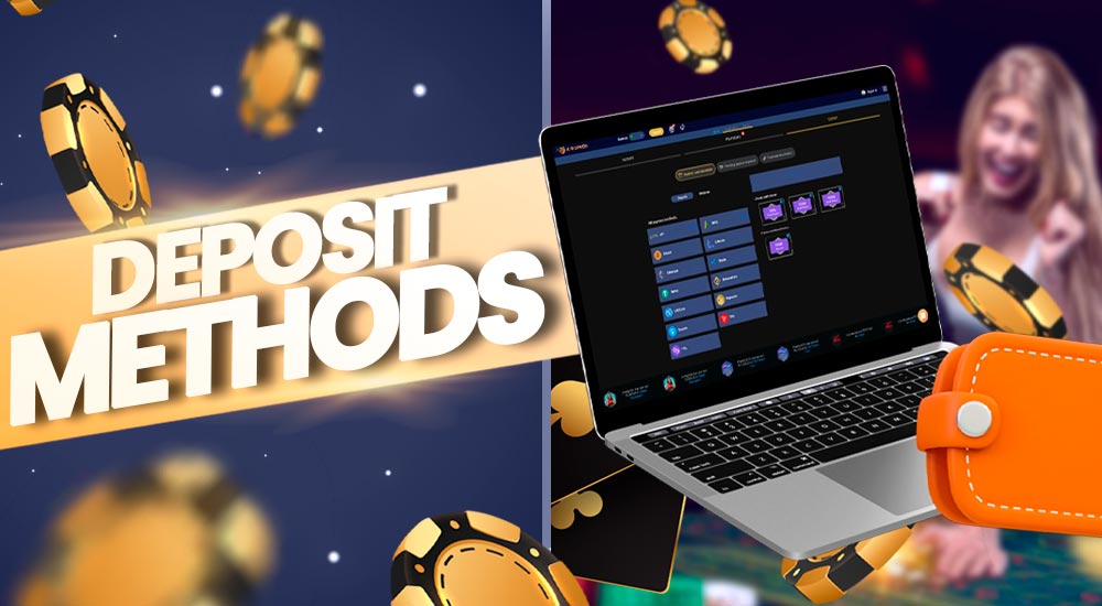 Methods for payment and withdrawal of funds.